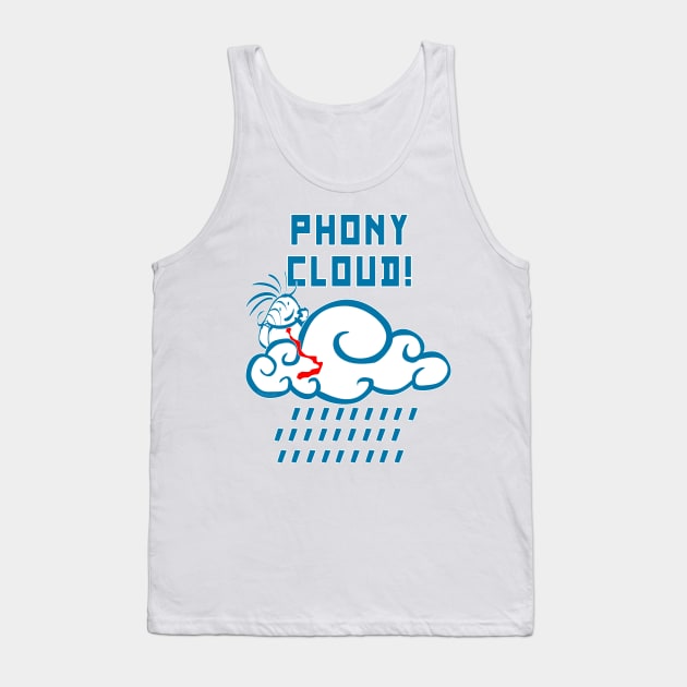 Phony Cloud! Cookie Kid Politics Anti-trump Protest Tank Top by brodyquixote